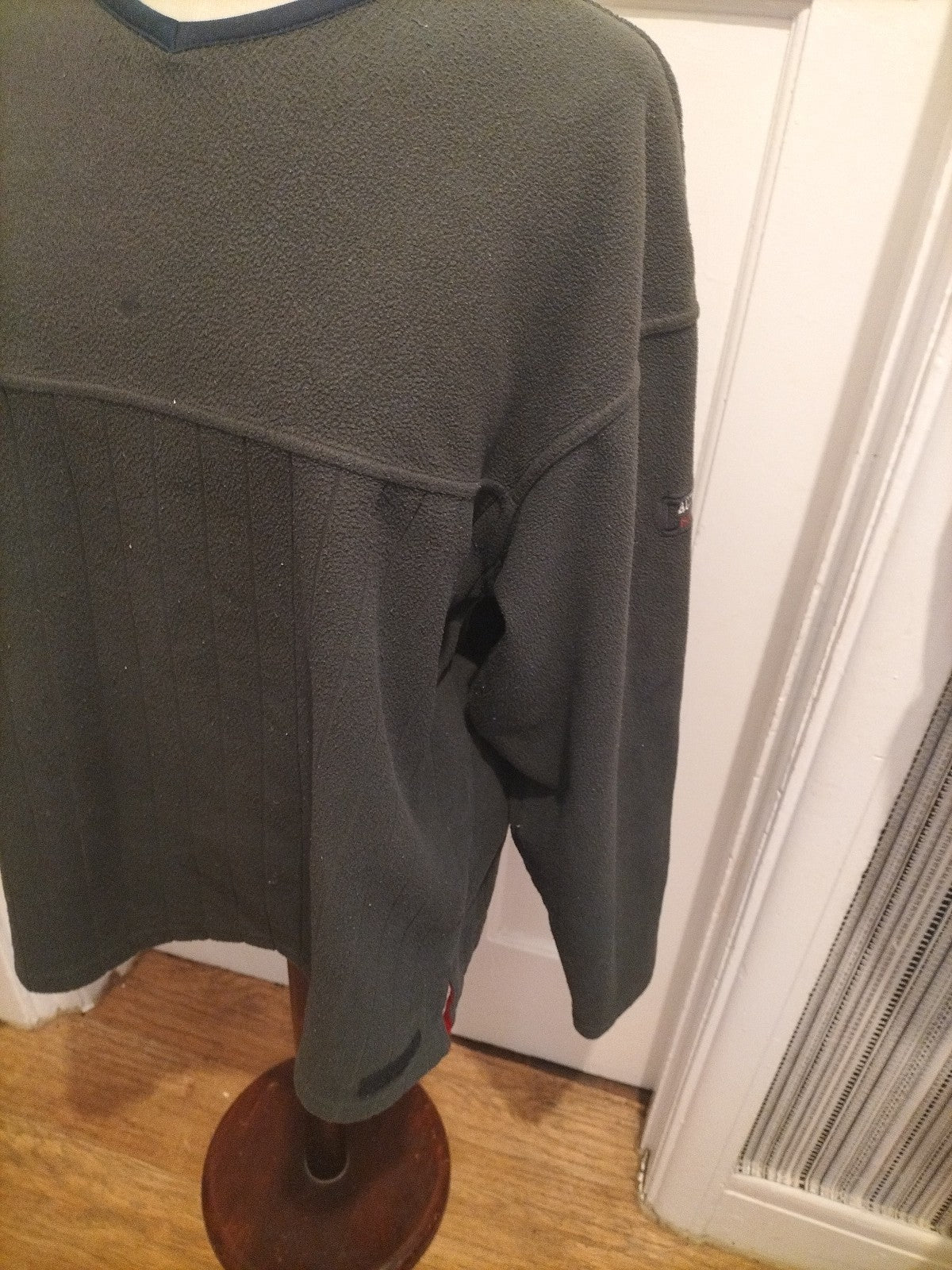 Mens Cs Active Size Large Khaki/Dark Green Pullover Jumper
