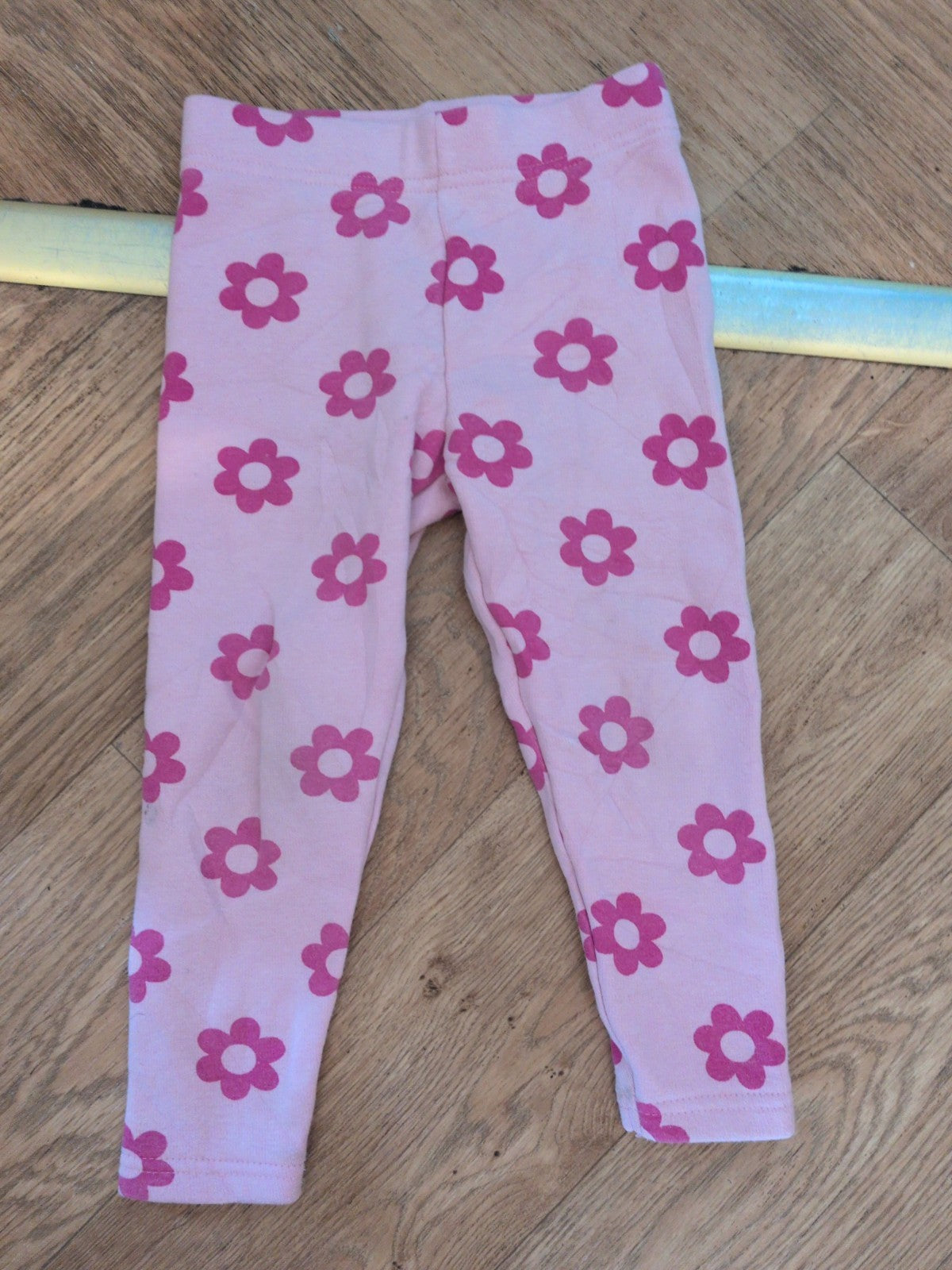 Primark 2-3 Years Pink Leggings Flowers