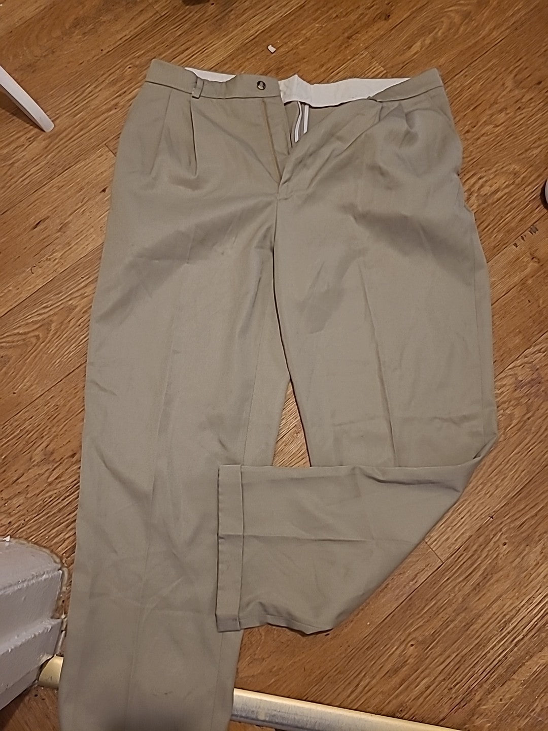 Mens 38 Regular Stone Trousers