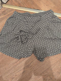 Ladies Anko Size 14 Black And White Elasticated Shorts