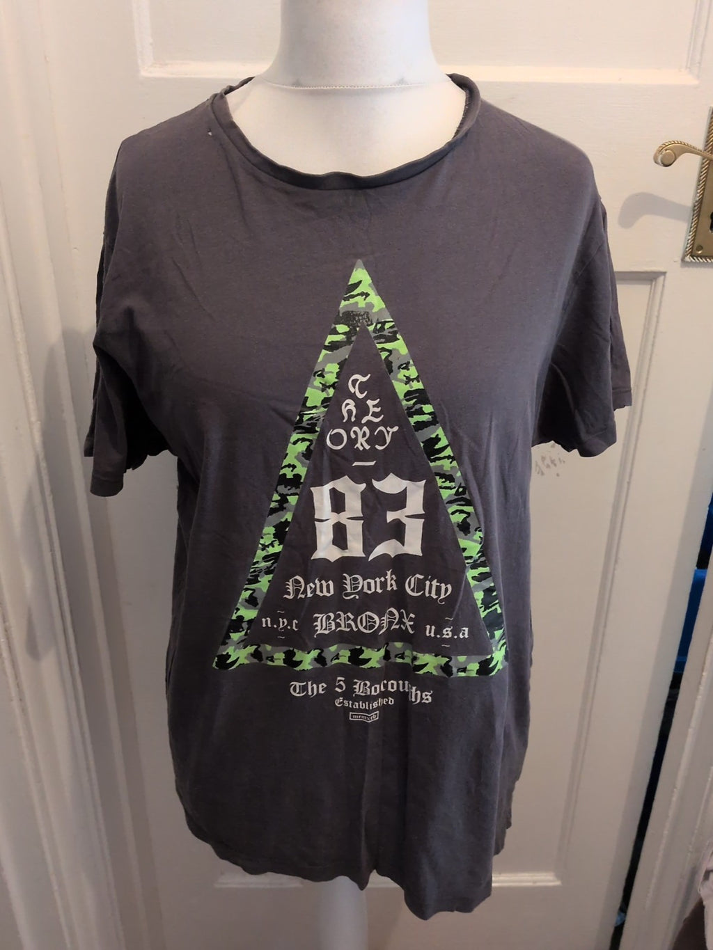 Cedarwood State XL Dark Grey Print Short Sleeve T-shirt