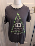 Cedarwood State XL Dark Grey Print Short Sleeve T-shirt