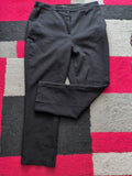 H&M 16 Black Straight Leg Trousers