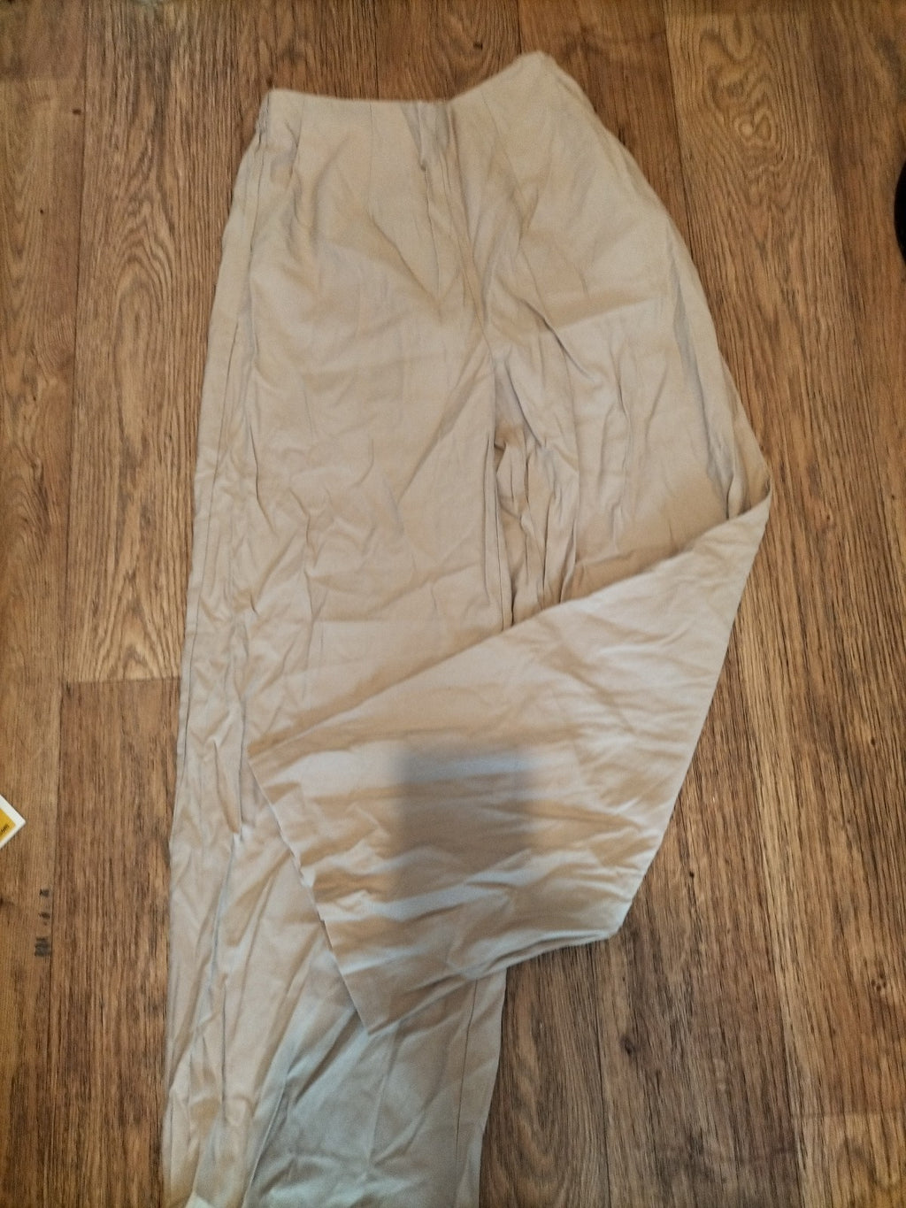 Ladies Primark Size 8 Camel Elasticated Trousers