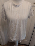 Primark Medium Regular Fit White Short Sleeve T-shirt