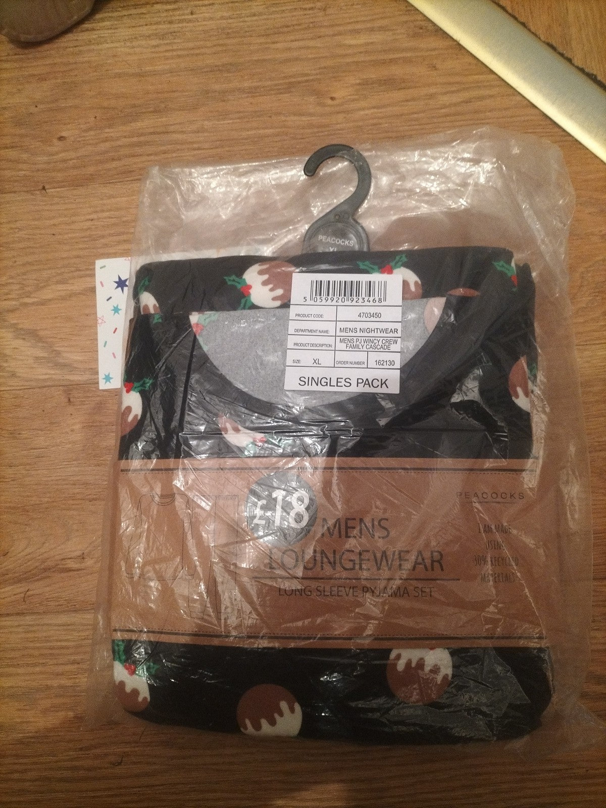Brand New Peacocks Size XL Christmas Pyjama Set