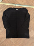 Cc Petite Small Black Top Long Sleeve