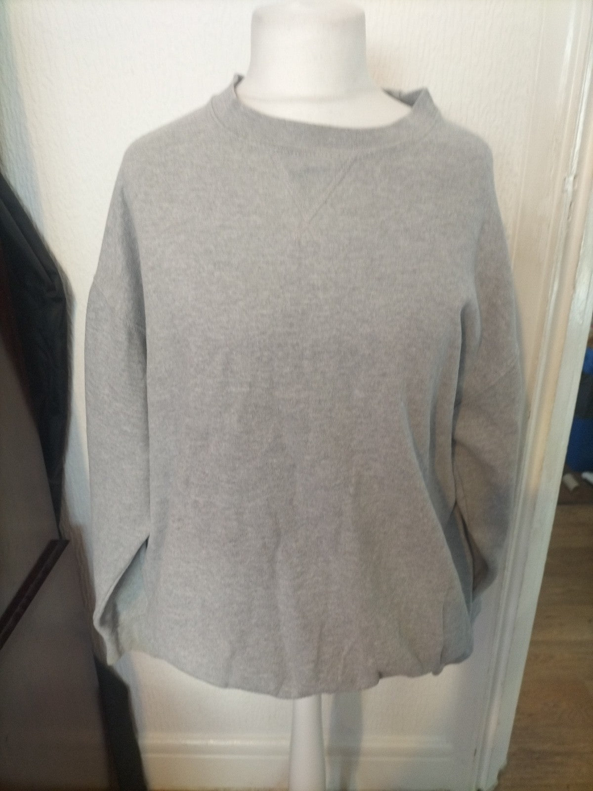 Mens Charles Norton Size 4XL Grey Pullover Jumper