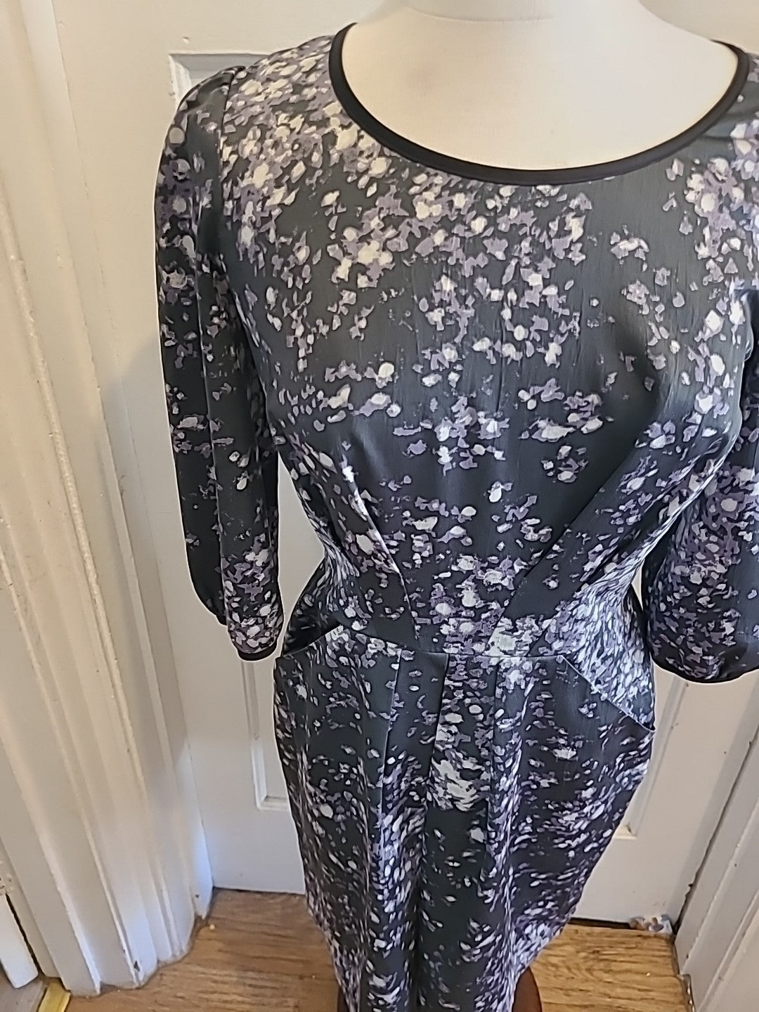 Ladies Limited Collection Size 10 Mid Sleeved Multi Coloured Dress