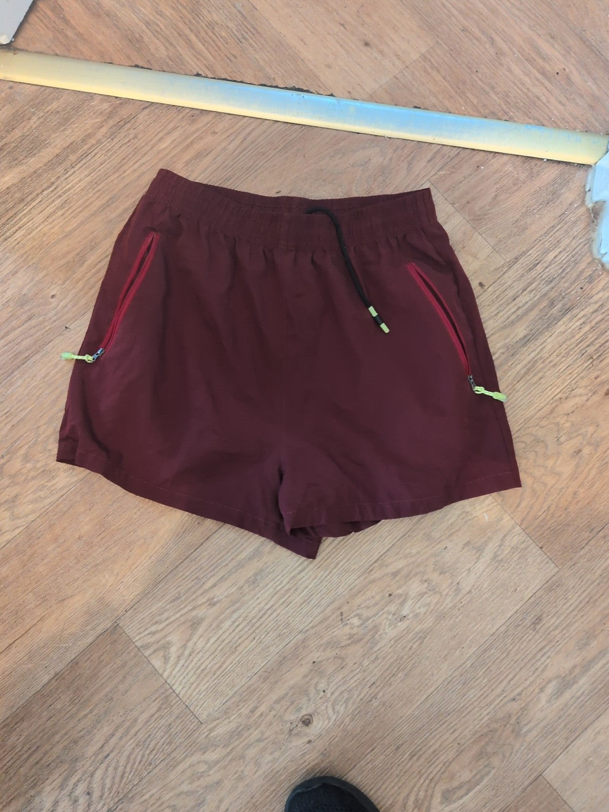 Medium Burgundy Elasticated Shorts