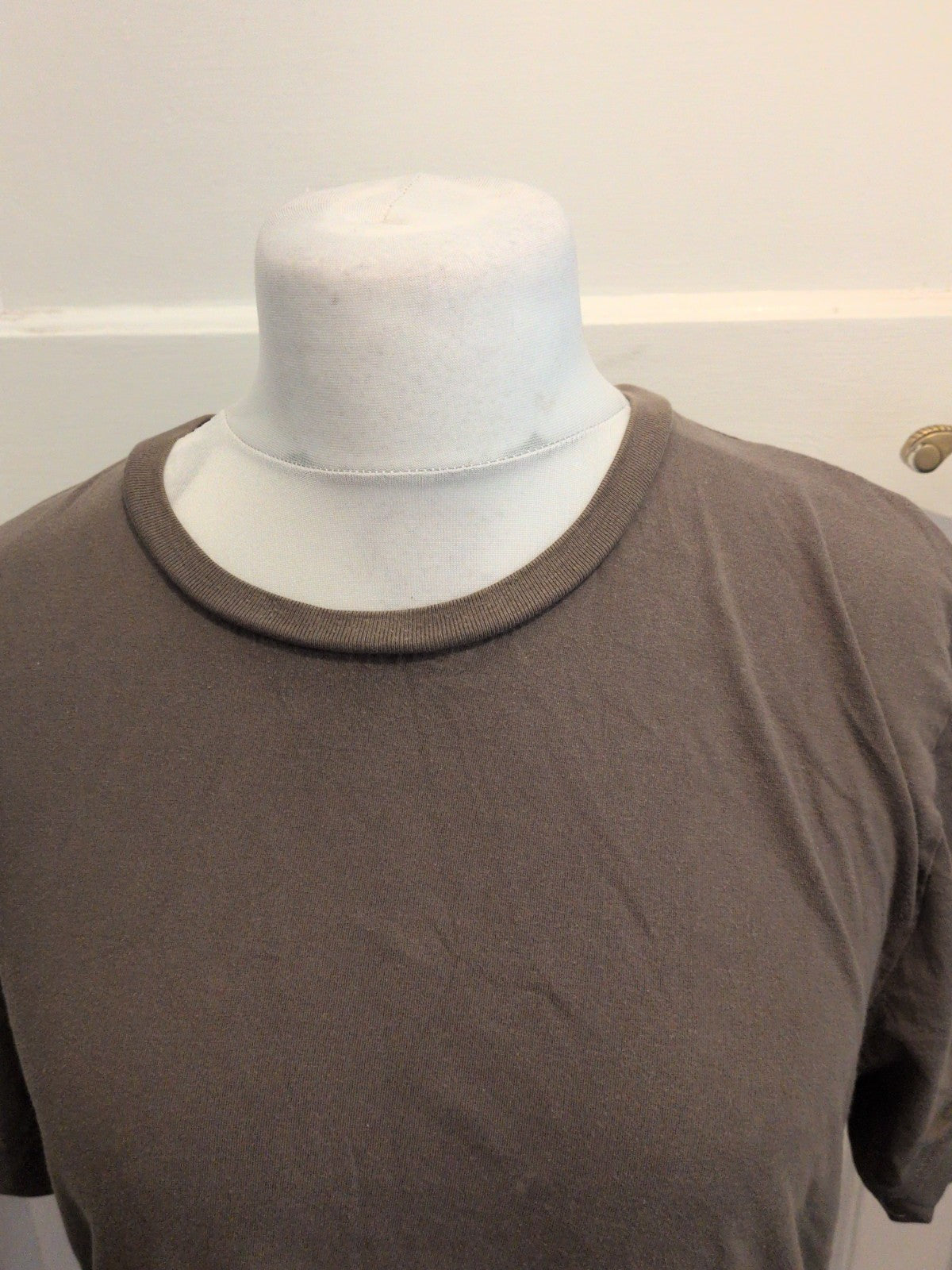 Zara 2XL Khaki Short Sleeve T-shirt