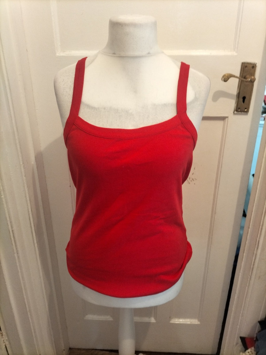 Evie Collection Size 16 Red Sleeveless Cami