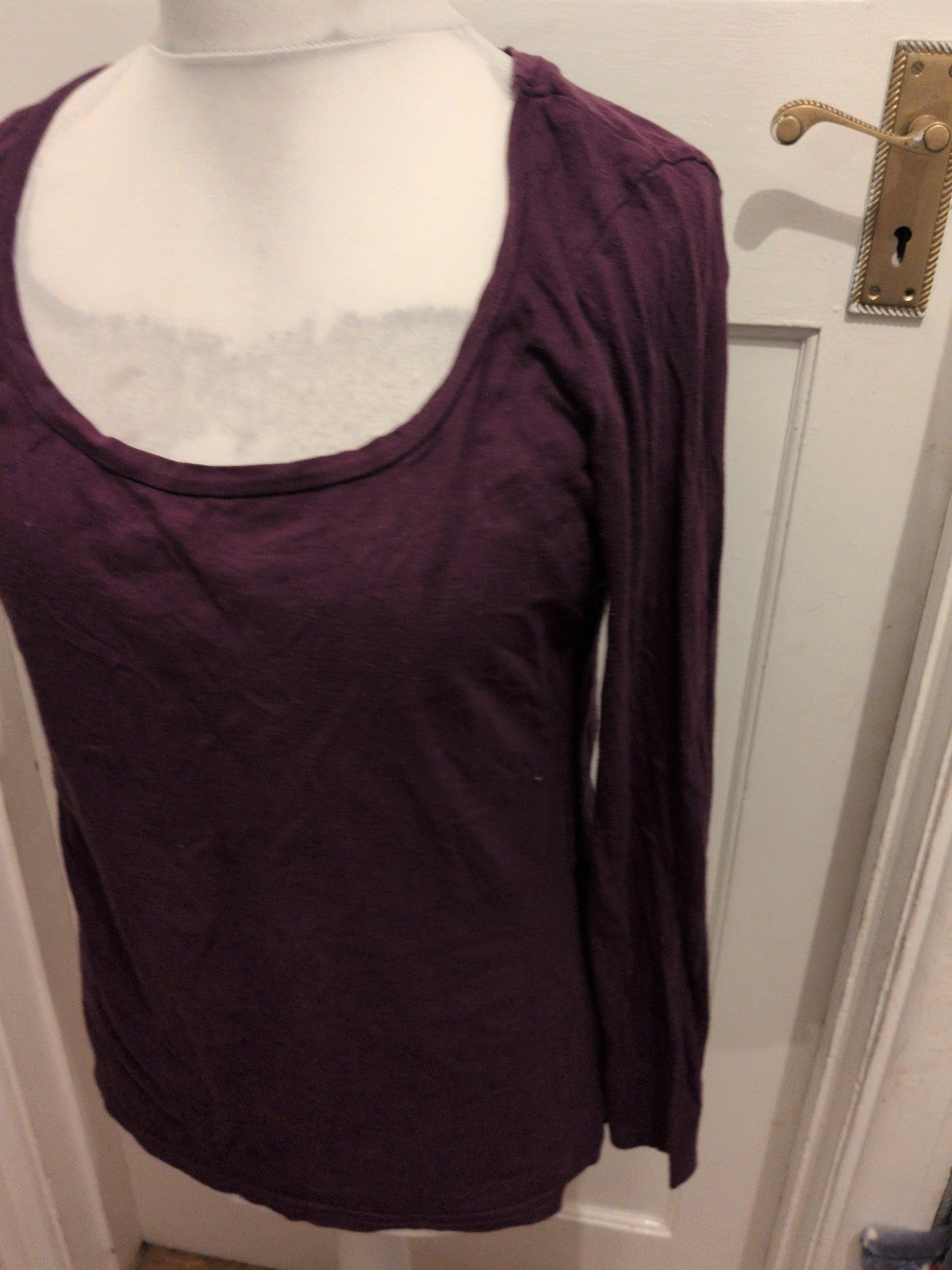 Primark 16-18 Purple Long Sleeve T-shirt