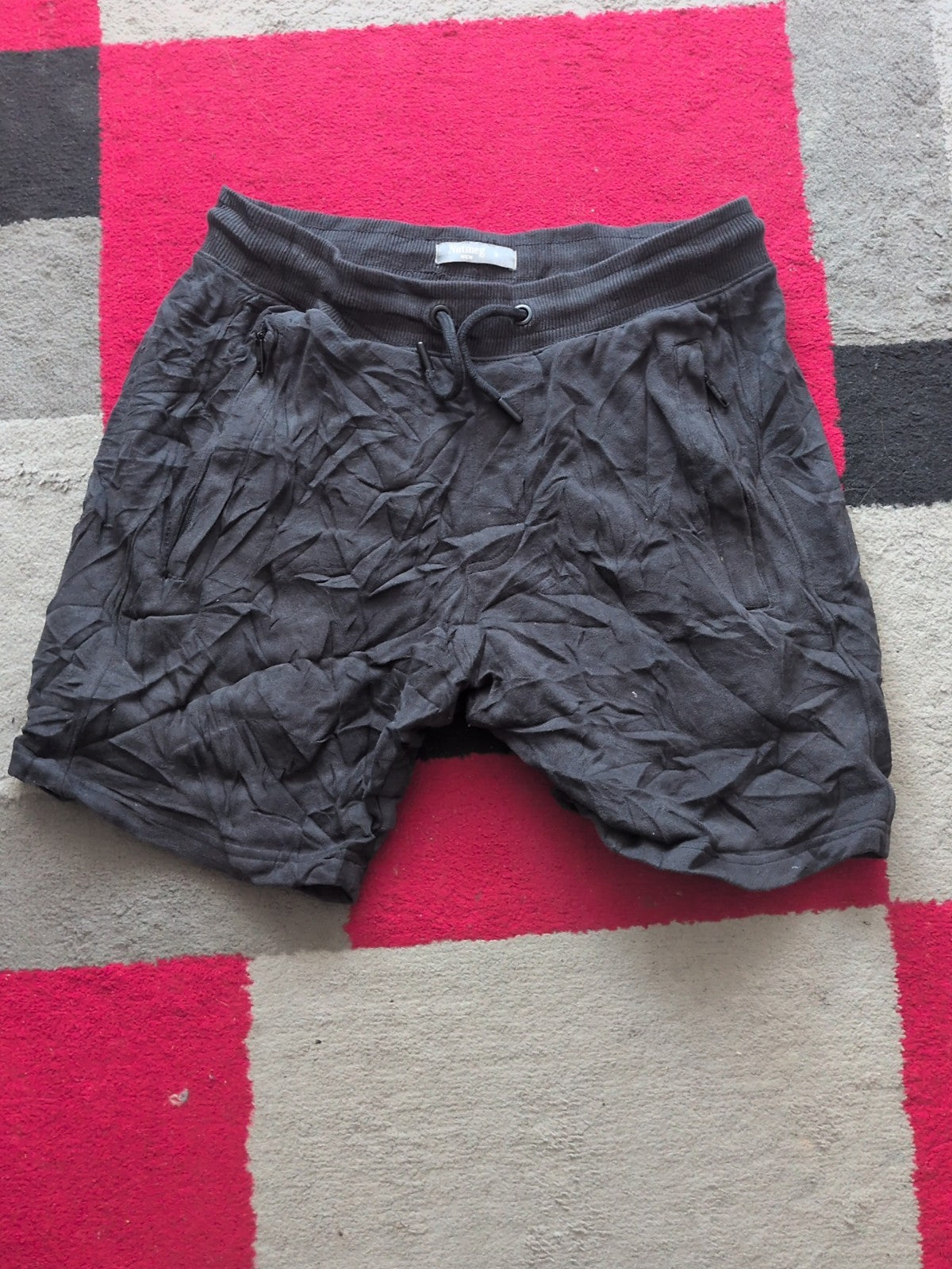 Nutmeg Small Black Sweat Shorts