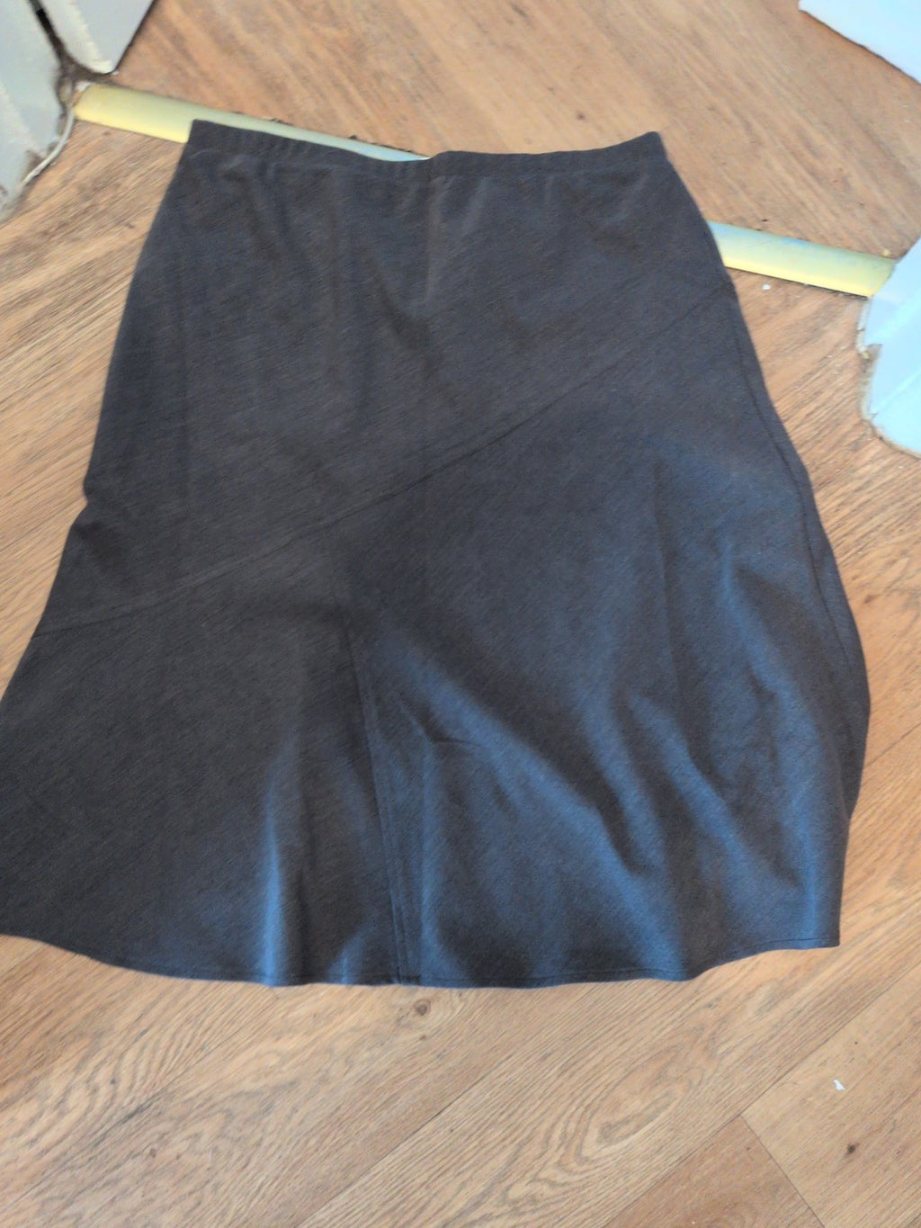 Afibel 16 Grey Lined Flare Skirt