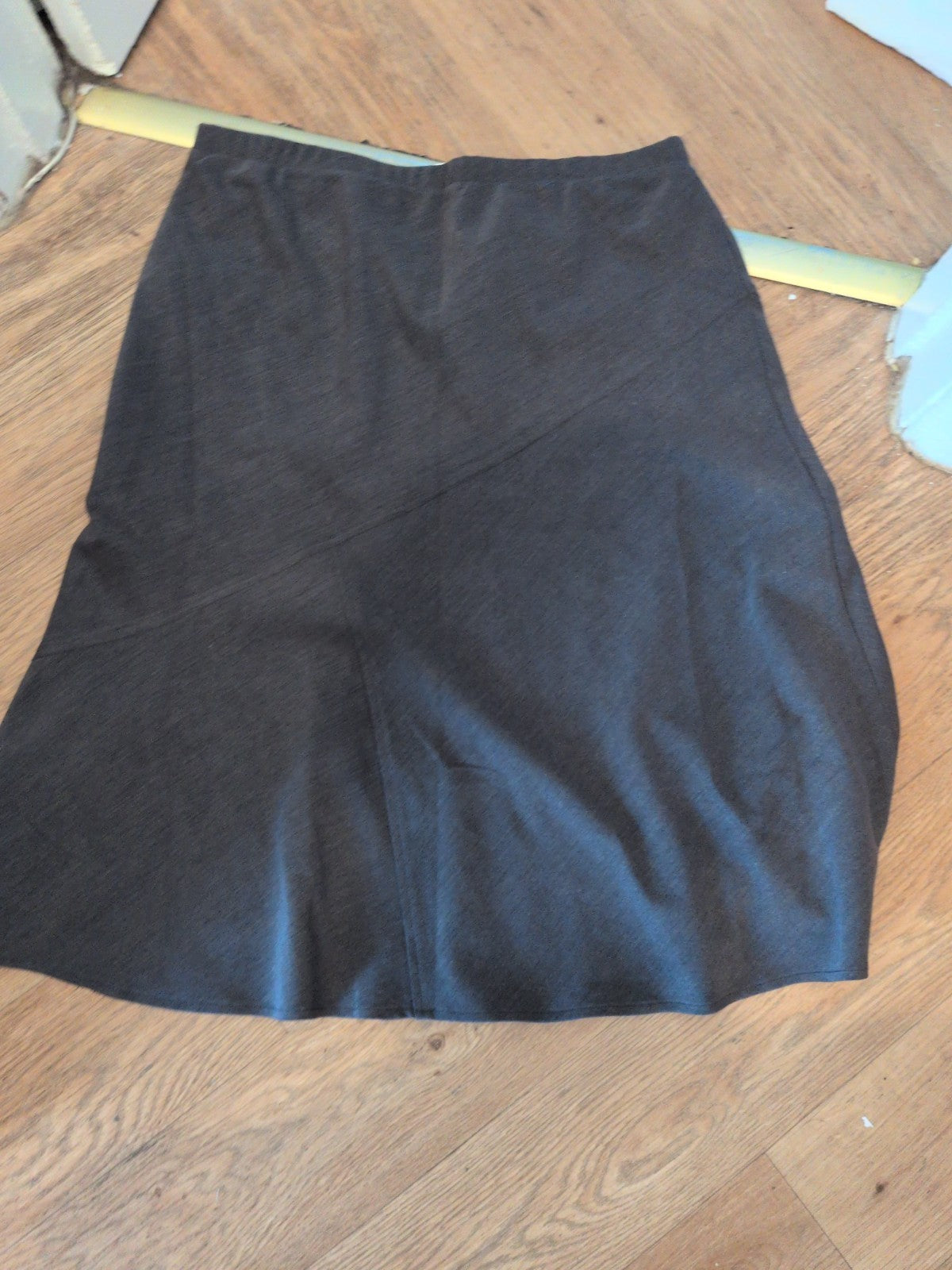 Afibel 16 Grey Lined Flare Skirt