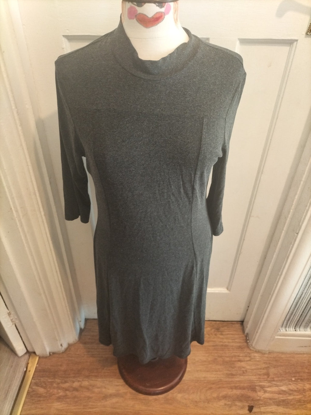 Ladies Peacocks Dress Size 12 Grey
