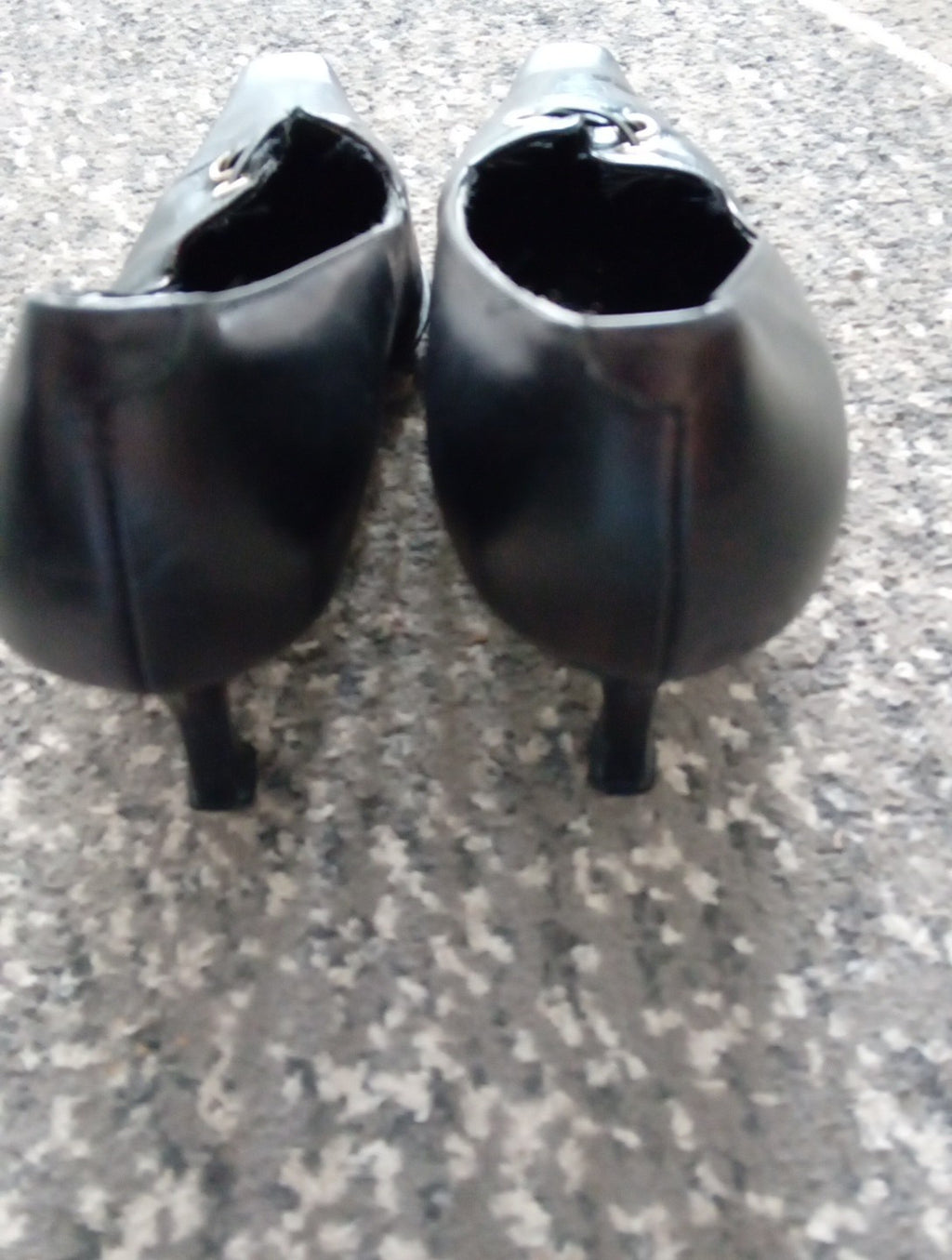 Ladies Roberto Vianni Black Court Shoes Size 39 Free Delivery
