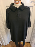Mens BKS Size 3xl Black Short Sleeved Polo