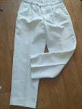 Mens Cotswold Bowl Size 36" White Trousers