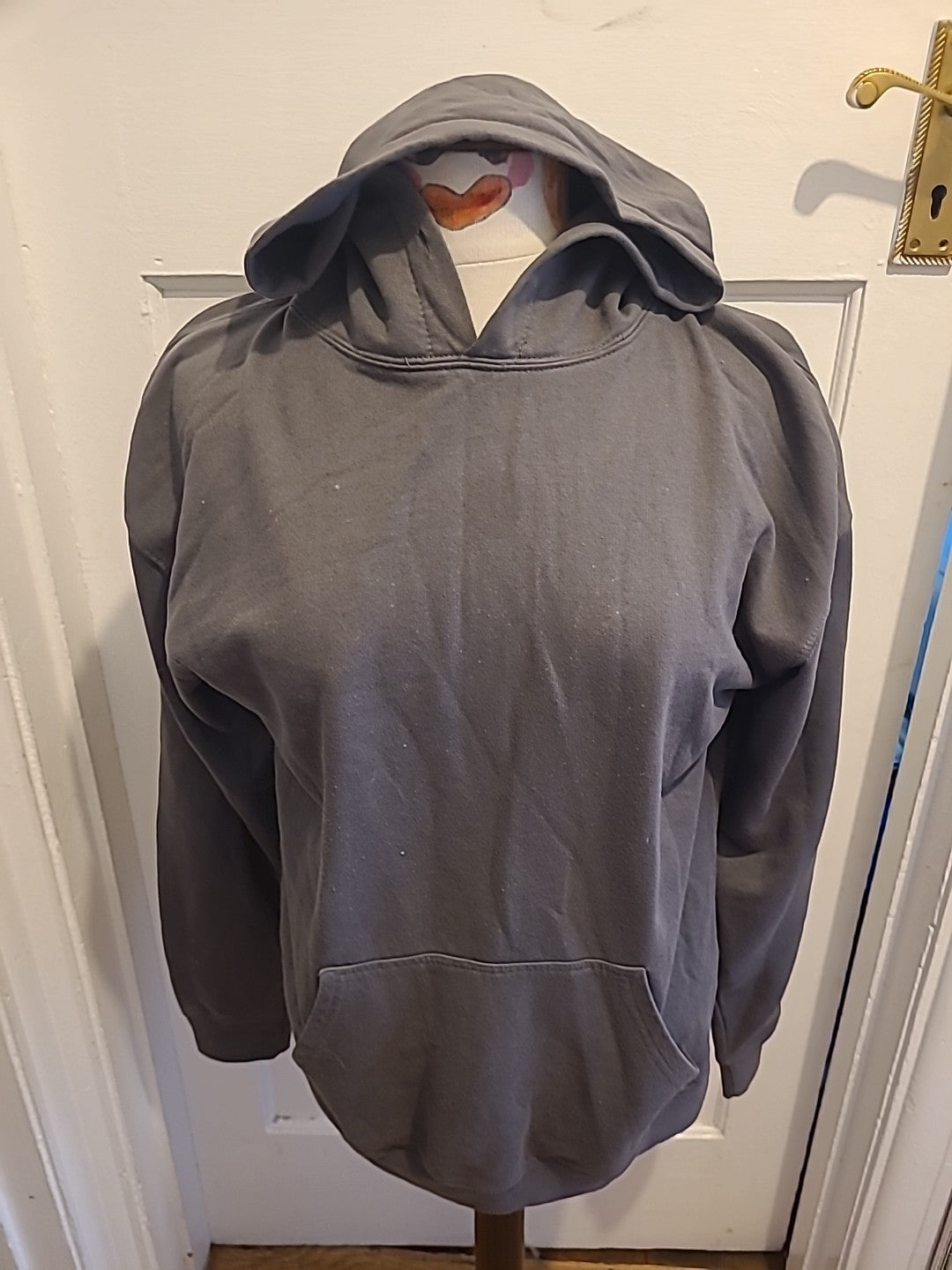 Ladies I Saw It First Size Small Grey Pullover Hoodie