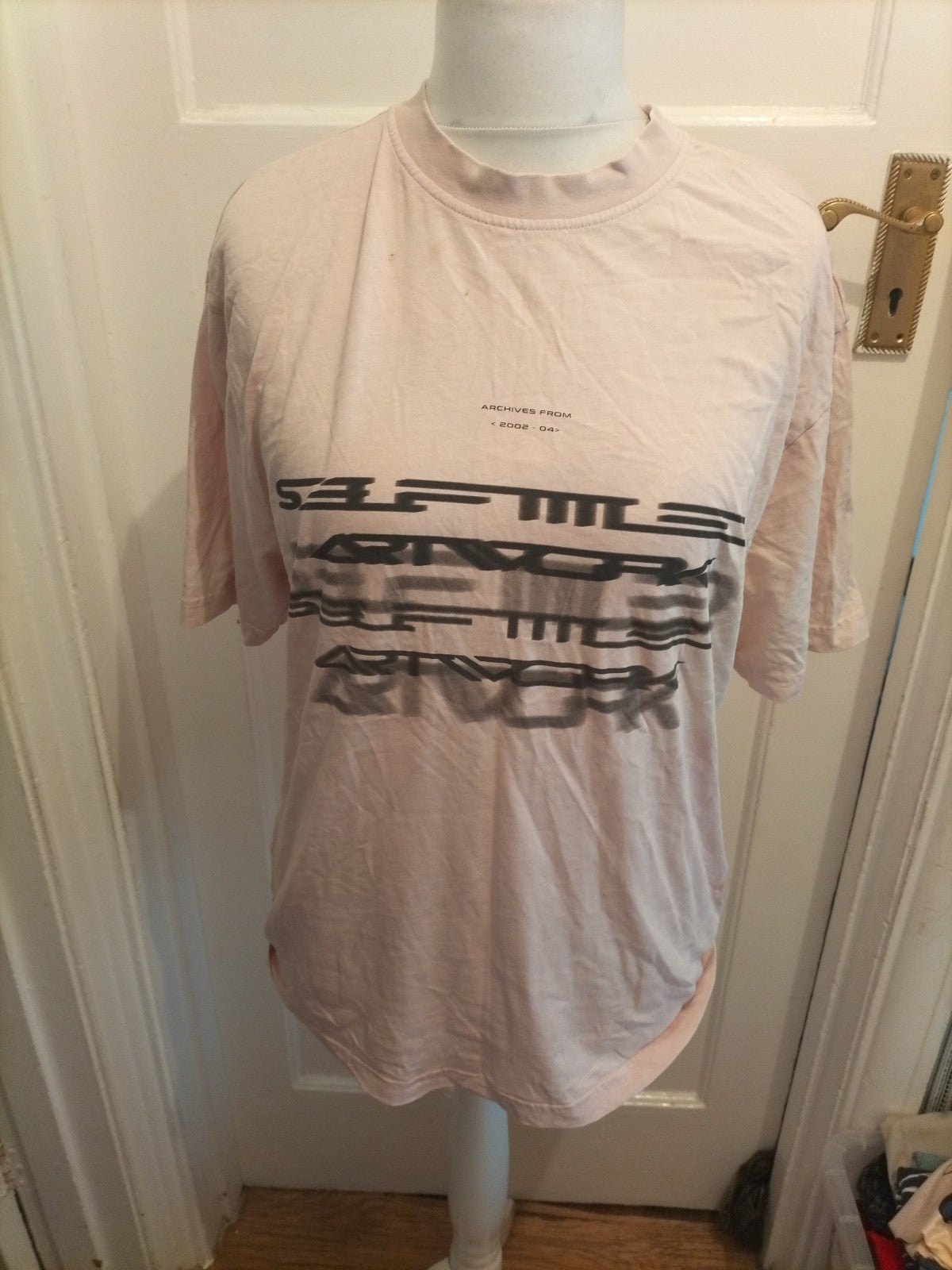 River Island Medium Pale Pink Short Sleeve T-shirt