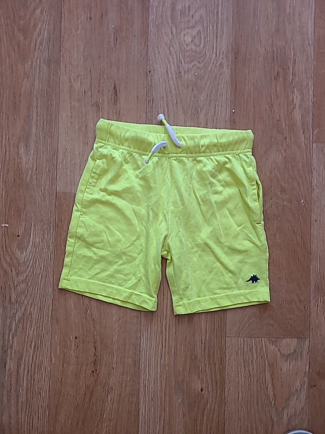 Boys F&F 3-4 Years Neon Yellow Elasticated Shorts