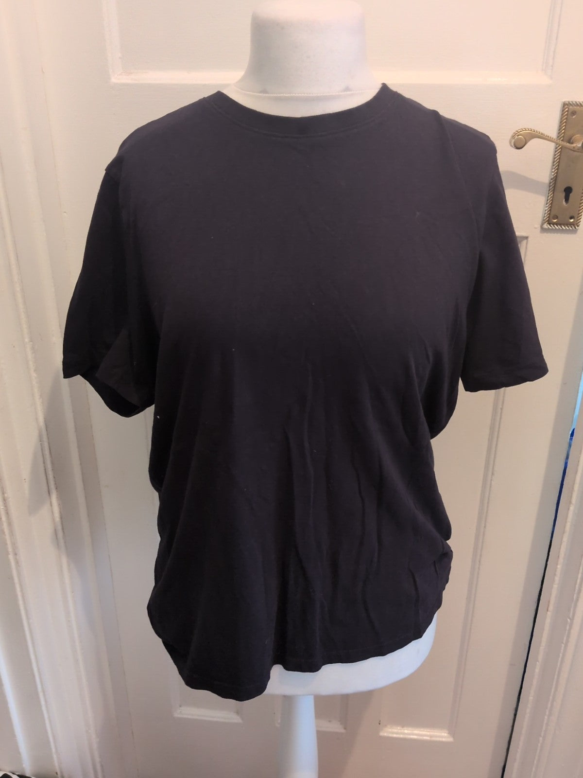 Large Primark Regular Fit Short Sleeve T-shirt Black
