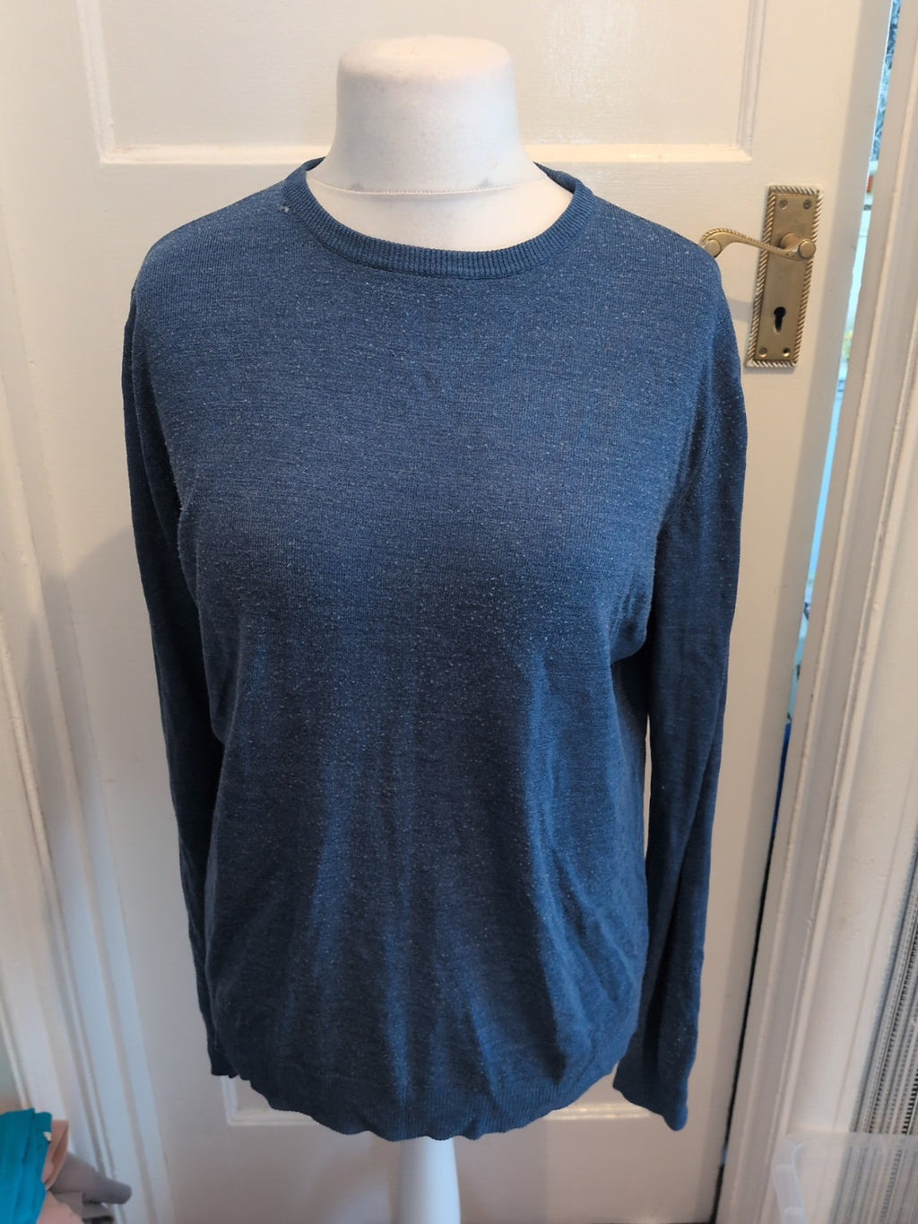 Cedarwood State XL Teal Pullover Jumper Heavy Bobbled