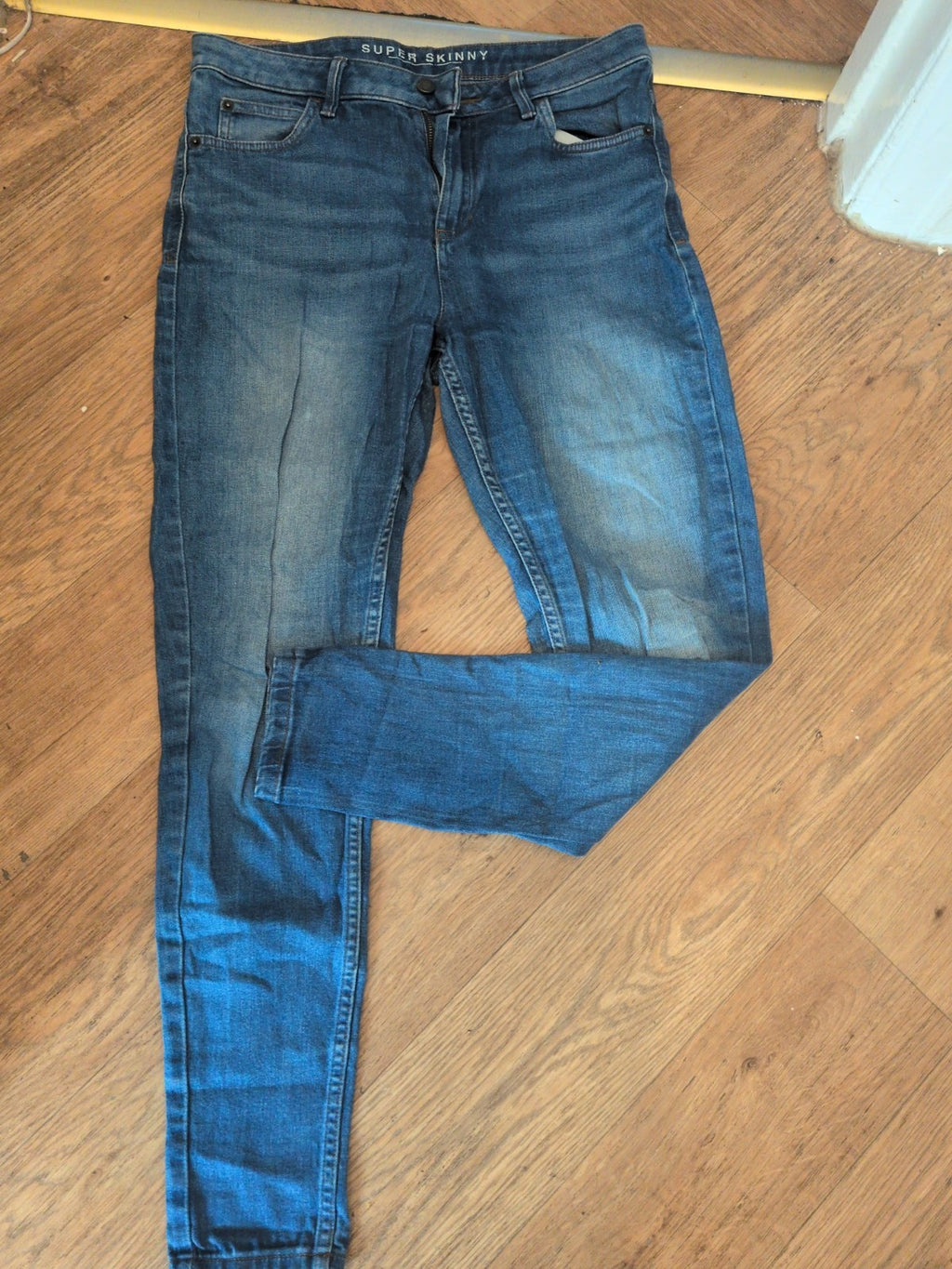 Ladies Marks And Spencer Size 12 Regular Super Skinny Jeans