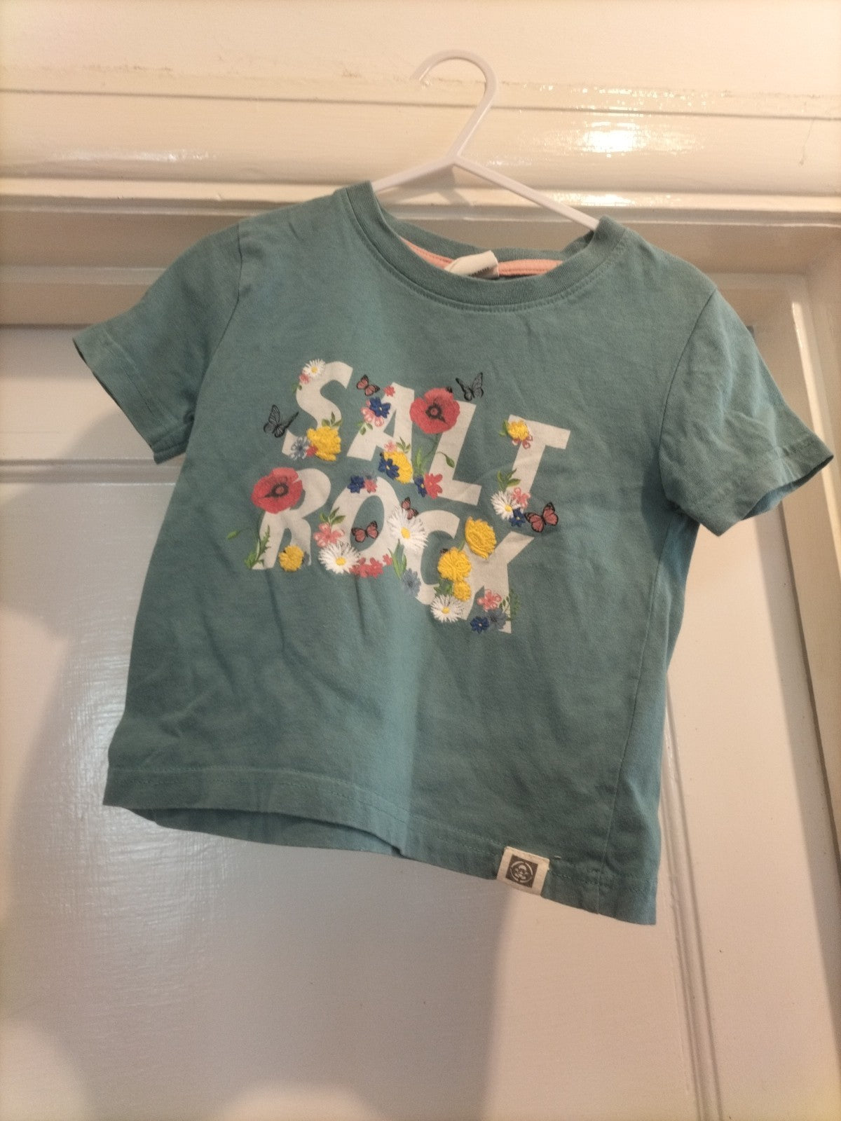 Girls Saltrock 2-3 Years Floral Tshirt