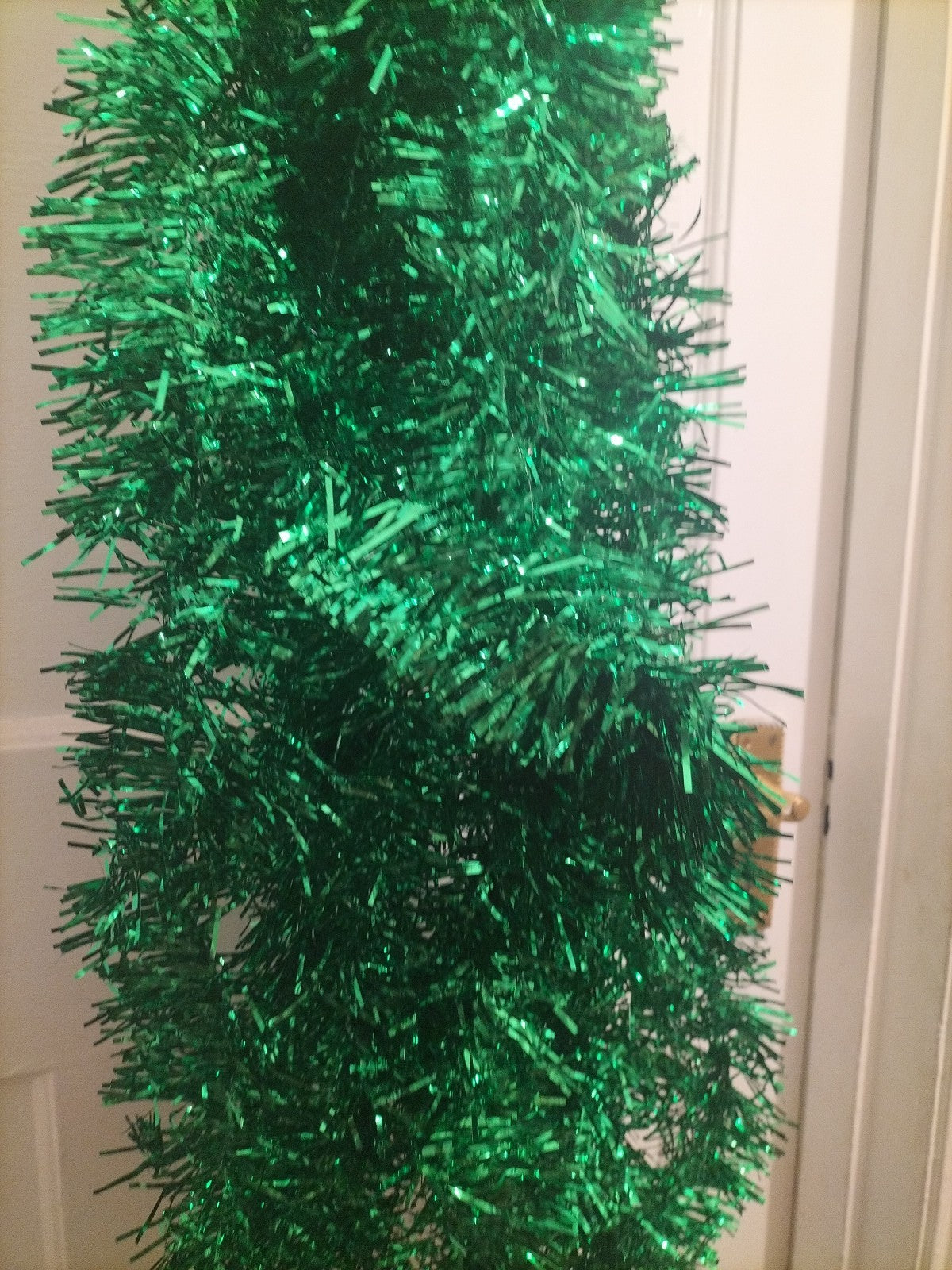 Brand new Green 2M Christmas decoration Tinsel