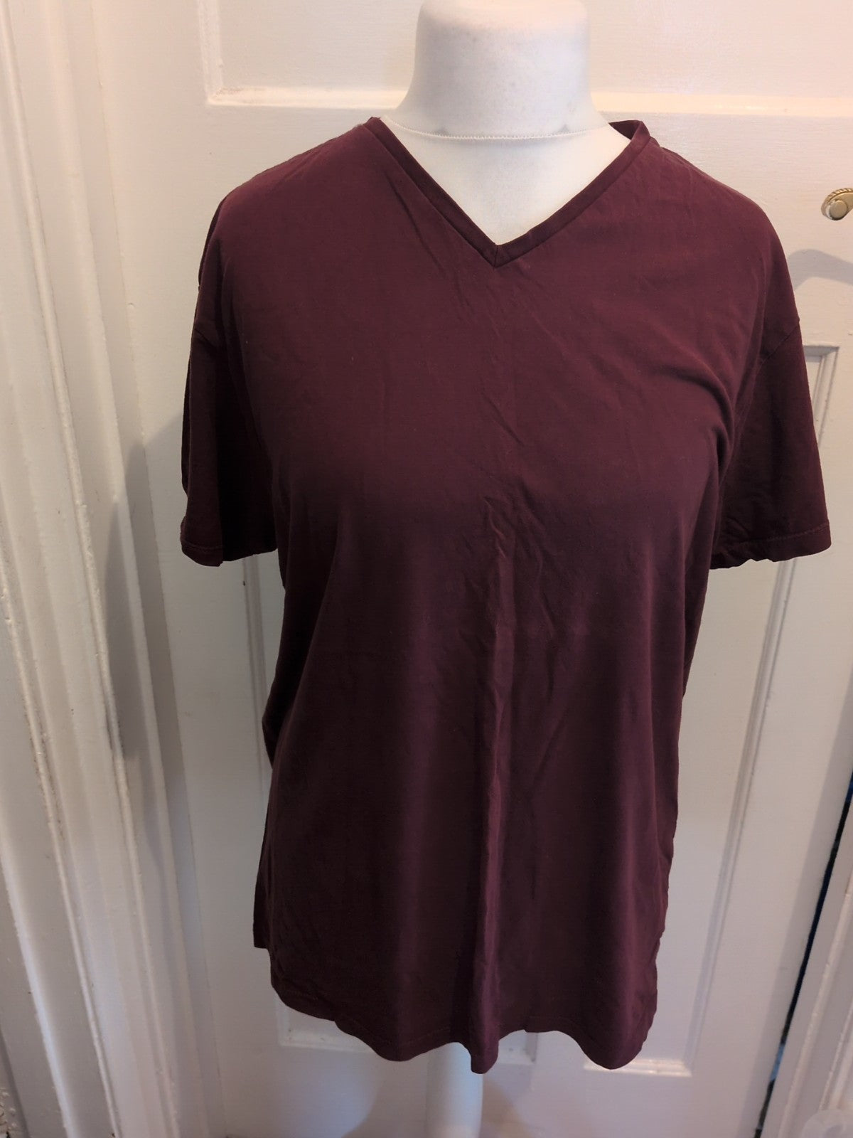 Primark XL Regular Fit Short Sleeve Purple T-shirt