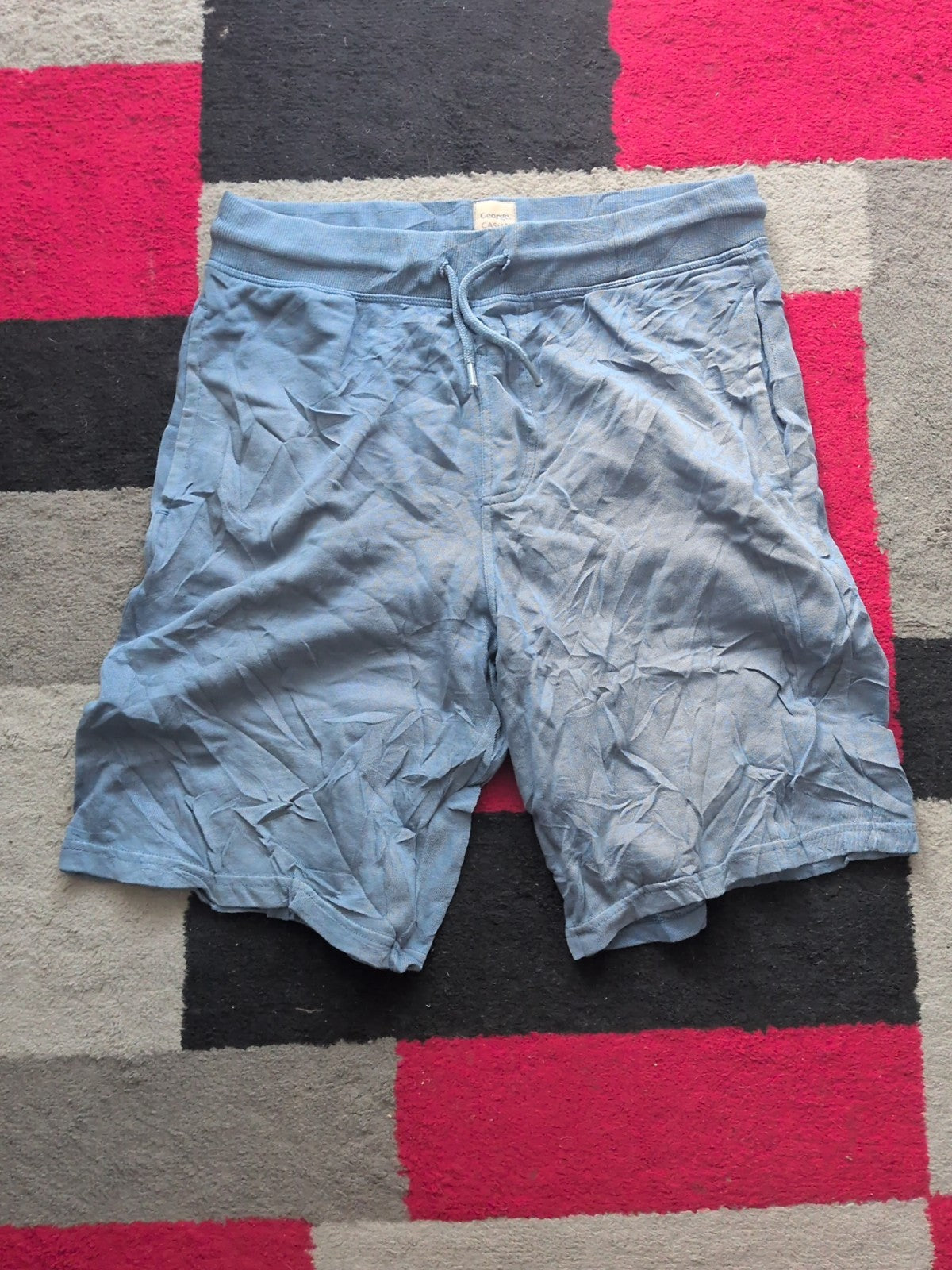 George Small Blue Elasticated Sweat Shorts
