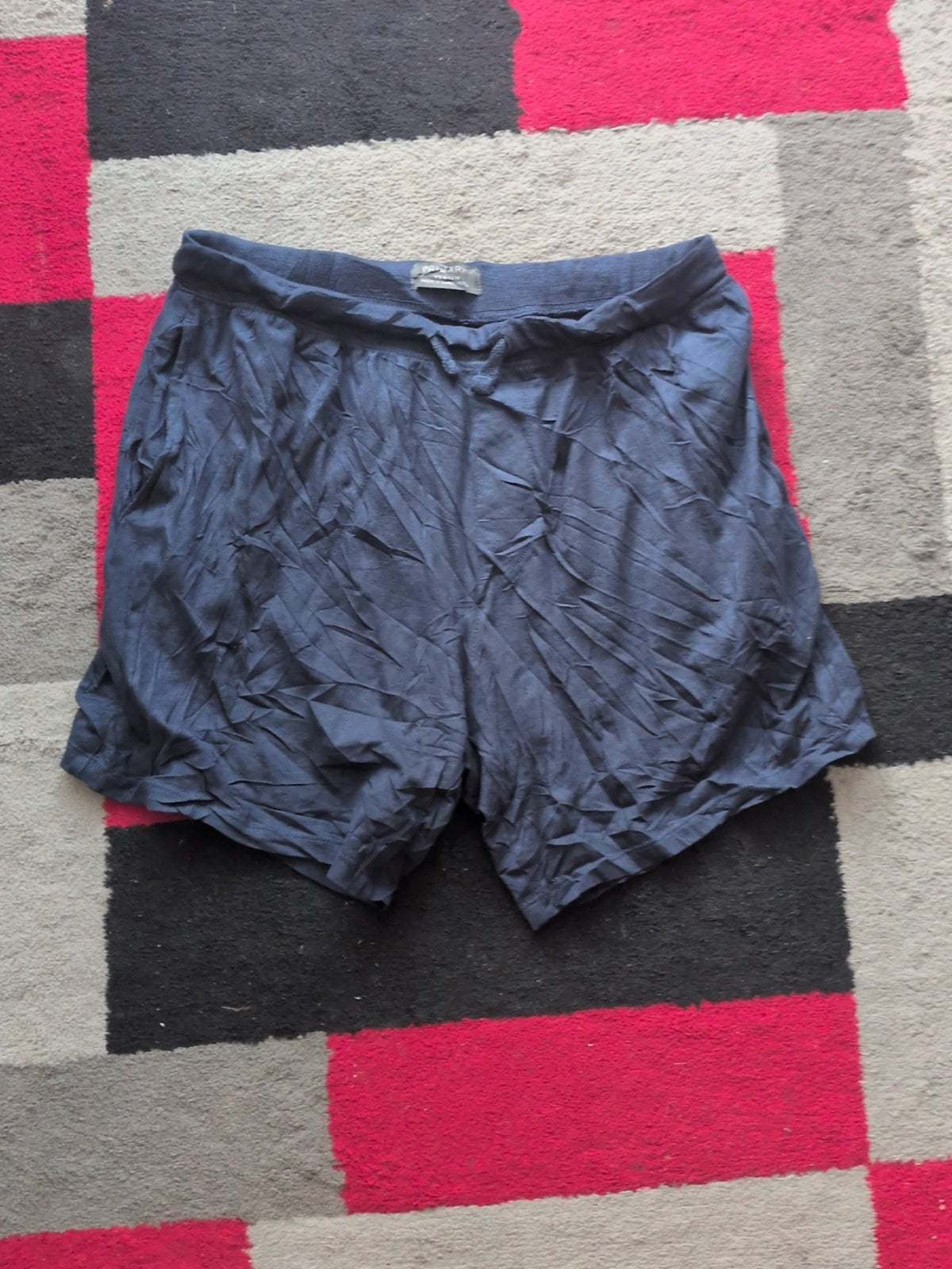 Primark Medium Dark Navy Pyjama Shorts