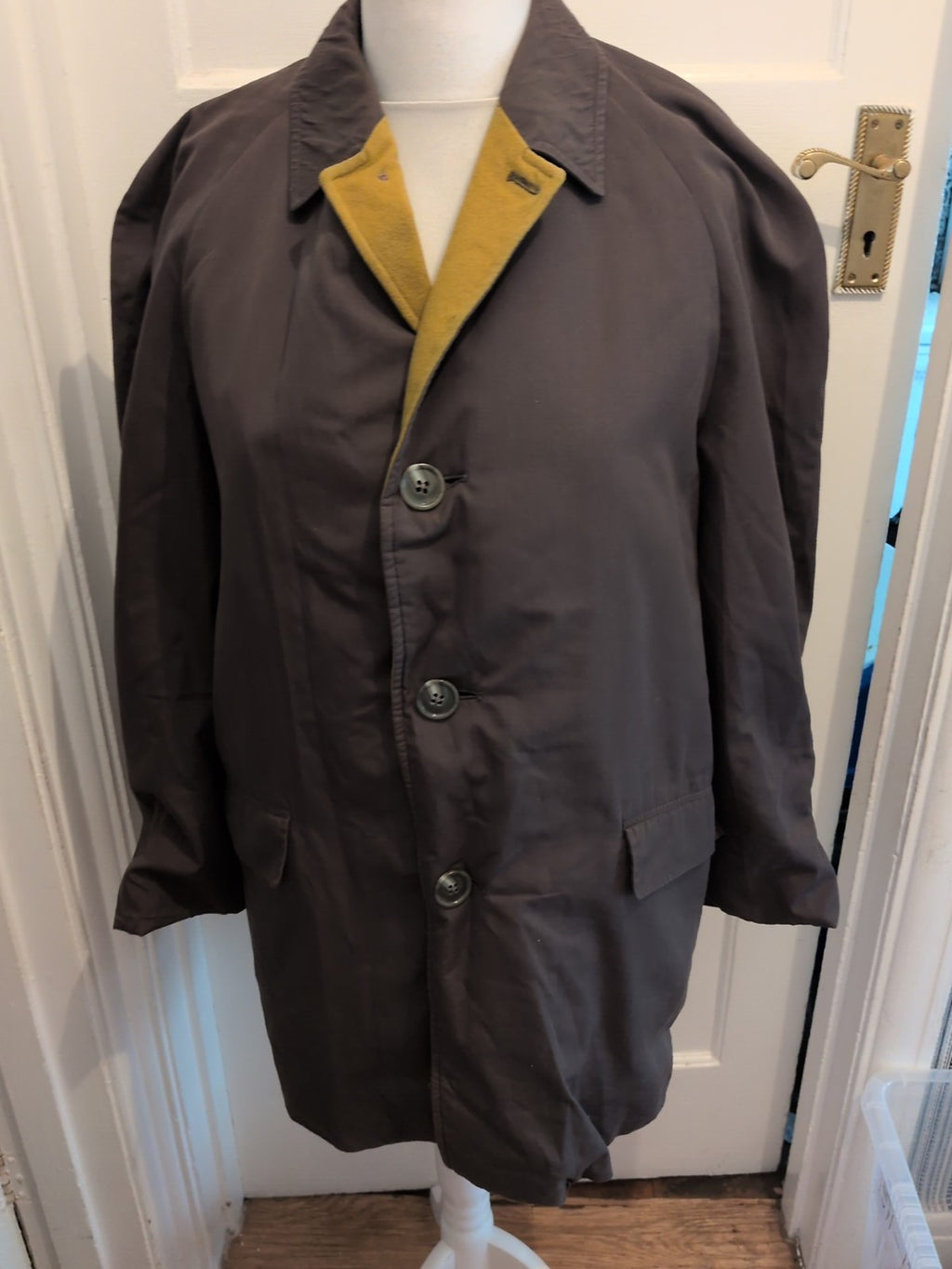 Burton XL Green Shower proof Coat