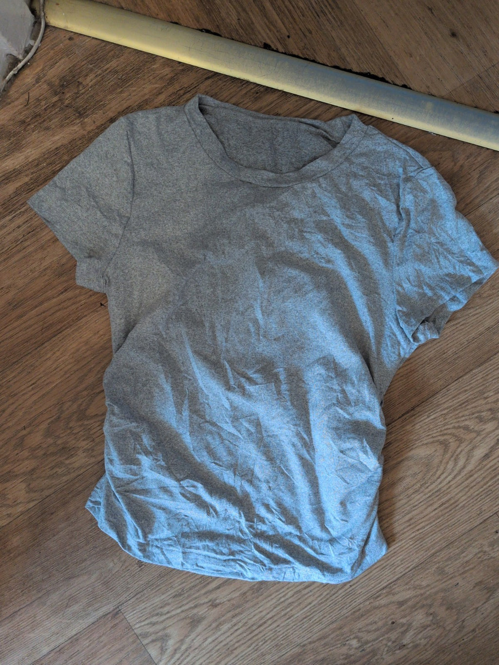 Small Grey T-shirt Ladies Short Sleeve