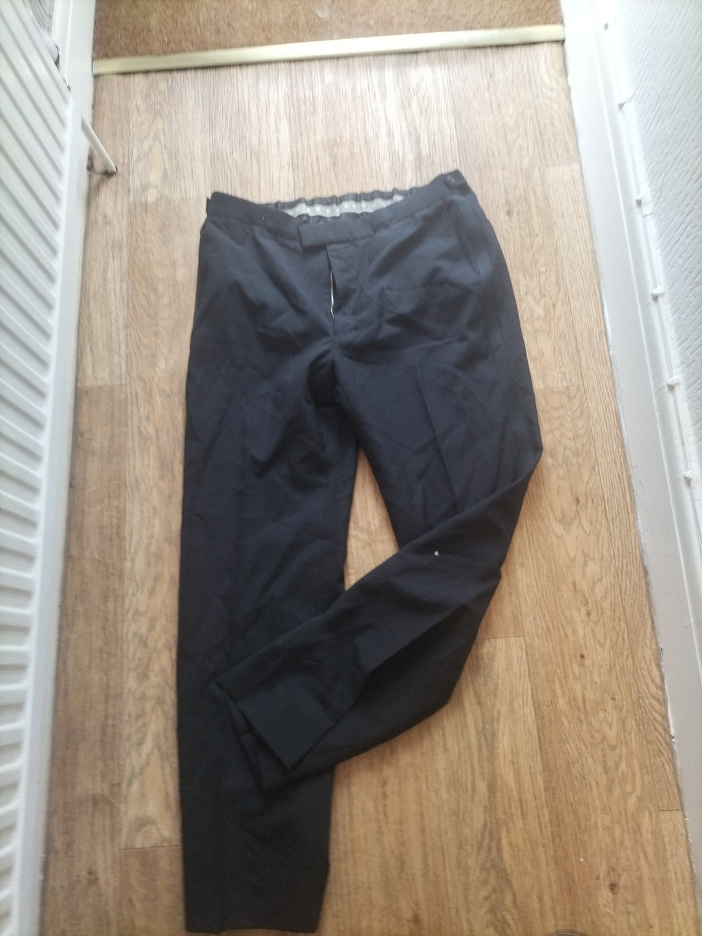 Mens Moss Bro Size Large Black Trousers
