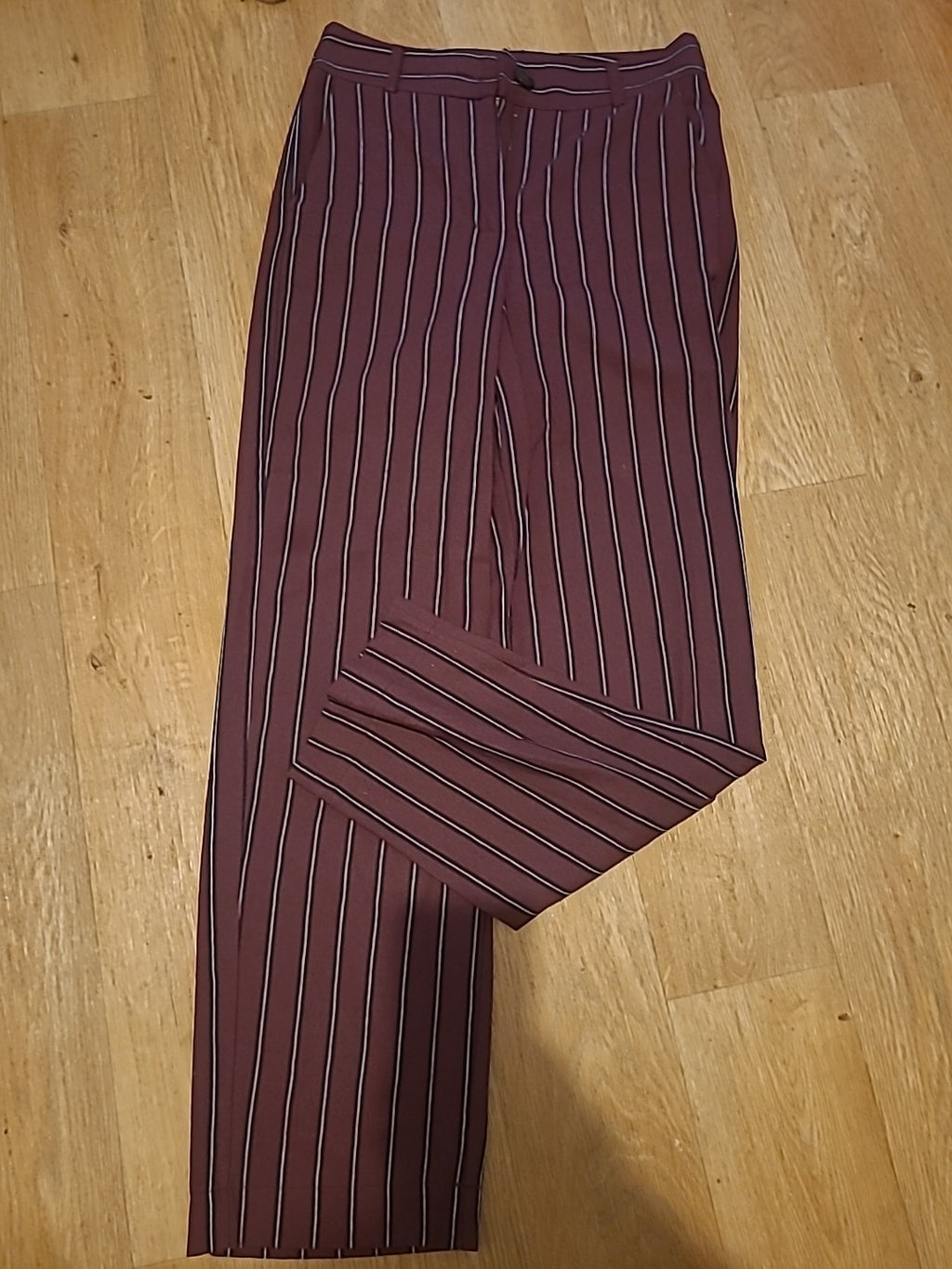 Dixie Medium Purple With Black Stripes Trousers