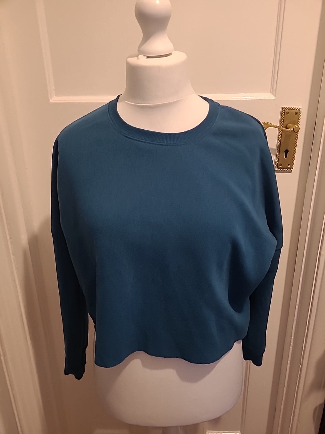 Ladies Primark Size 6-8 Teal Pullover Jumper