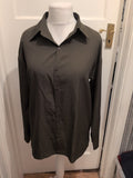 Manfinity Small Khaki Green Long Sleeve Shirt