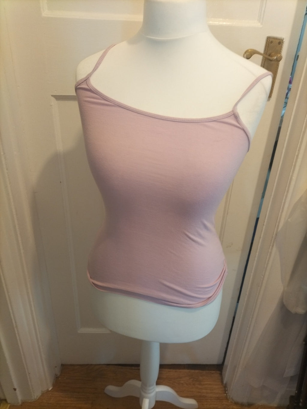 Ladies Primark Size 6-8 Lilac Stretch Cami Sleeveless