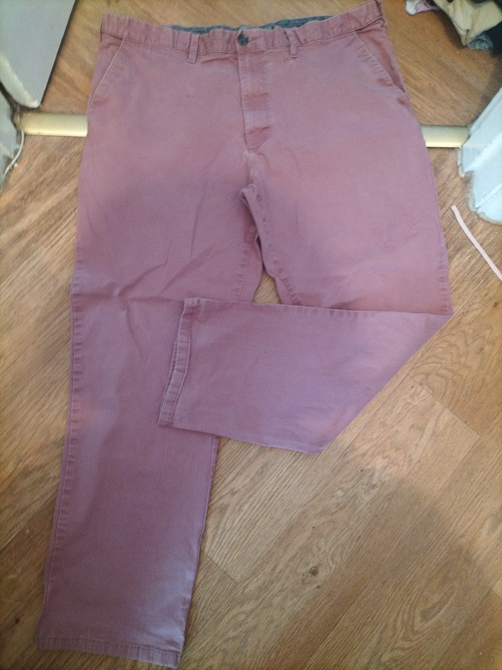 M&S 42/31 Dark Pink Trousers Chino