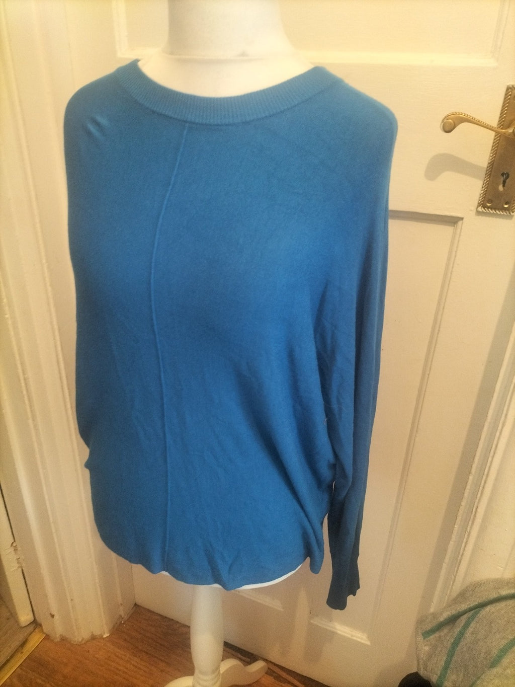 Ladies Tu Size 12 Royal Blue Long Sleeved Jumper