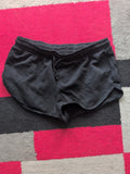 Primark 10/12 Black Sweat Hot Pants