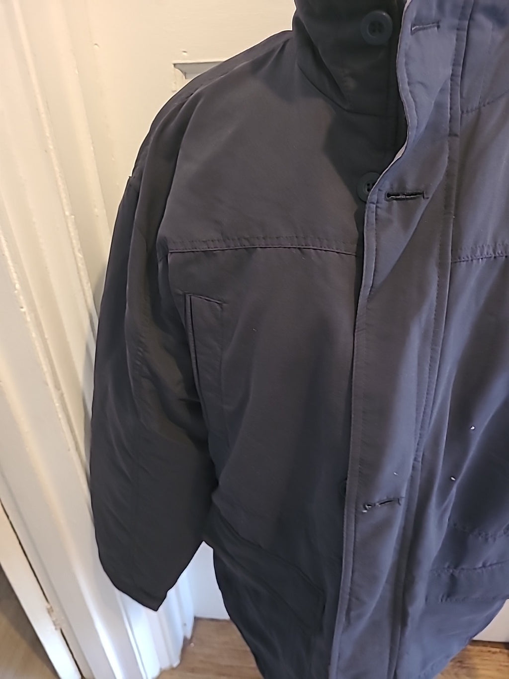 Mens Premier Man Size 44/46 Navy Long Sleeved Jacket