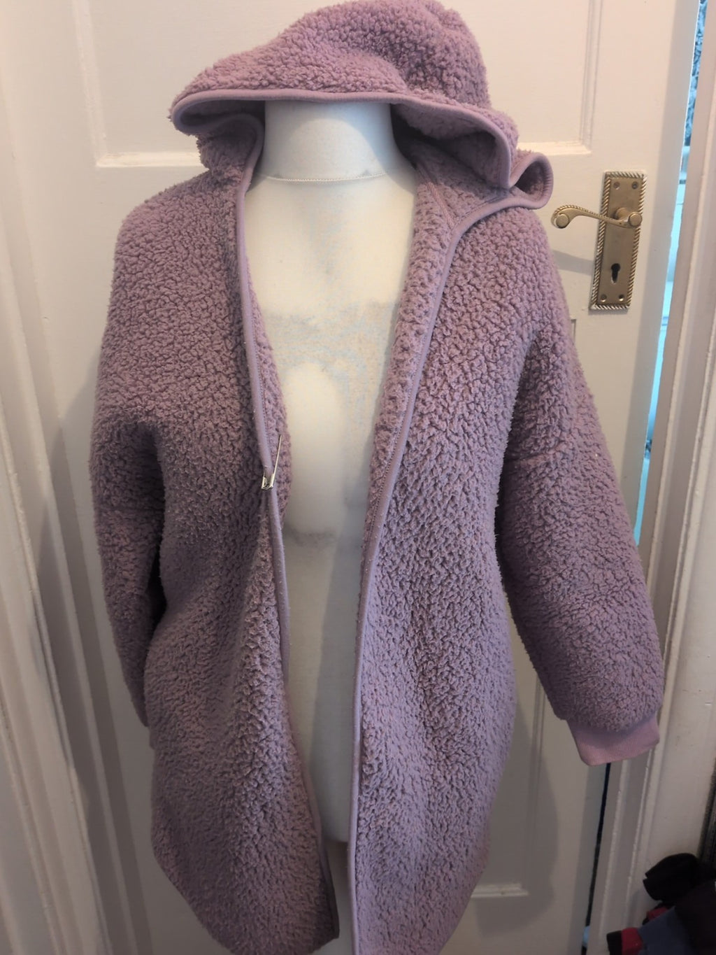 Duvet Days Medium Purple Dressing Gown