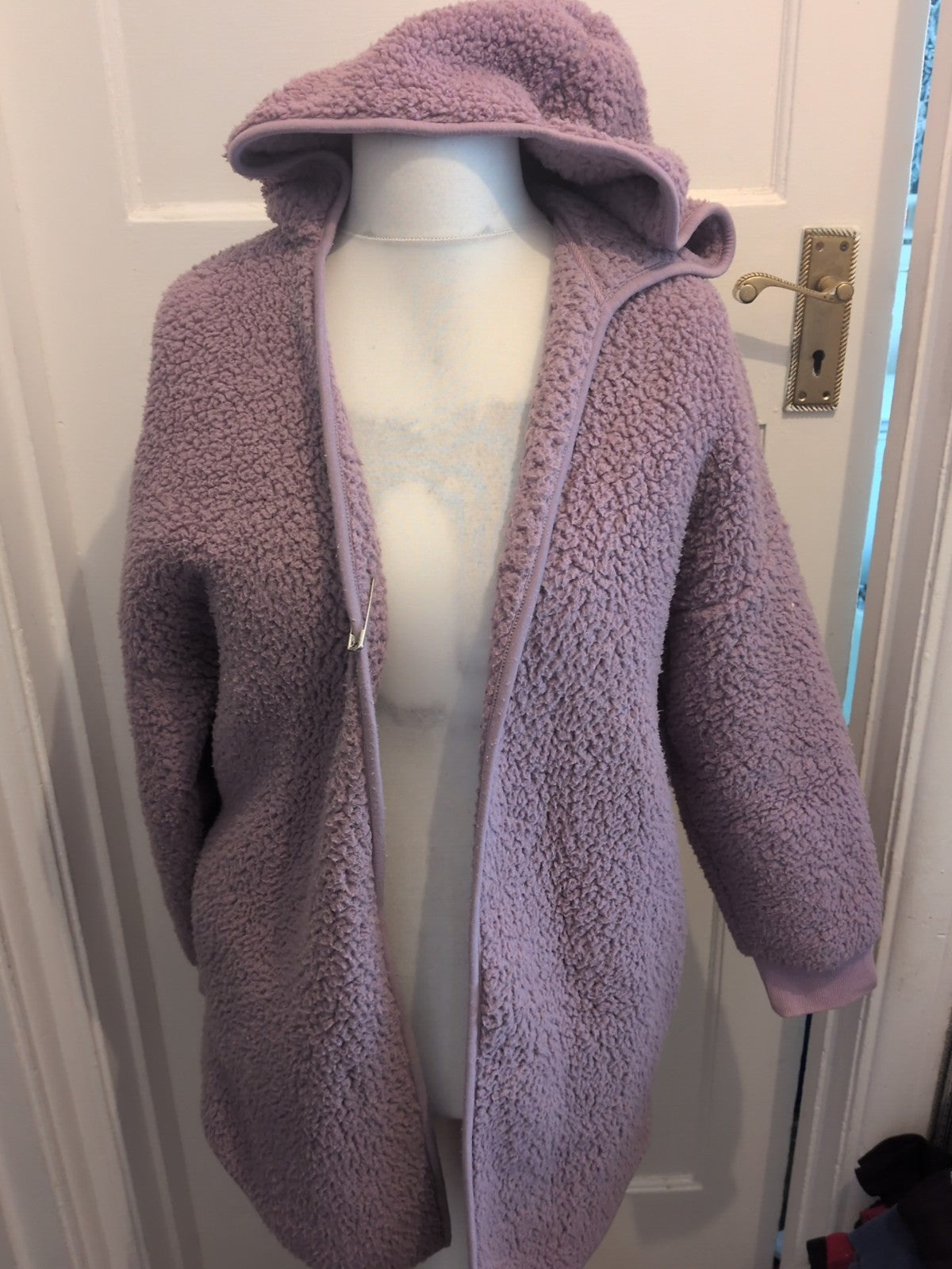 Duvet Days Medium Purple Dressing Gown