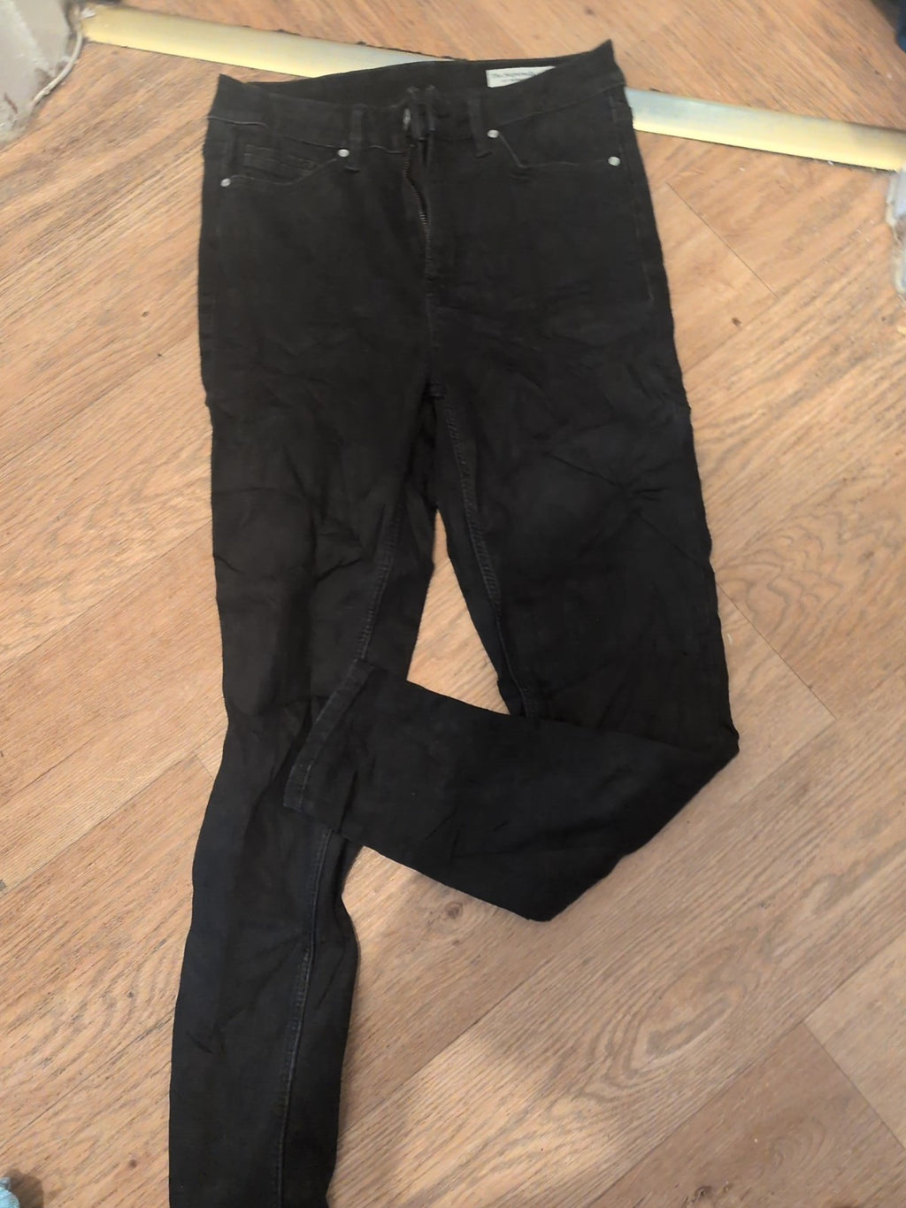Marks And Spencer 10 Short Black "The Super soft" Ivy Skinny