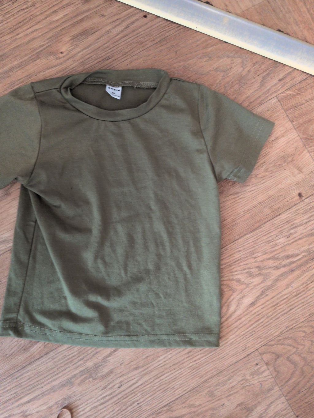 Shein 90cm Green Short Sleeve T-shirt
